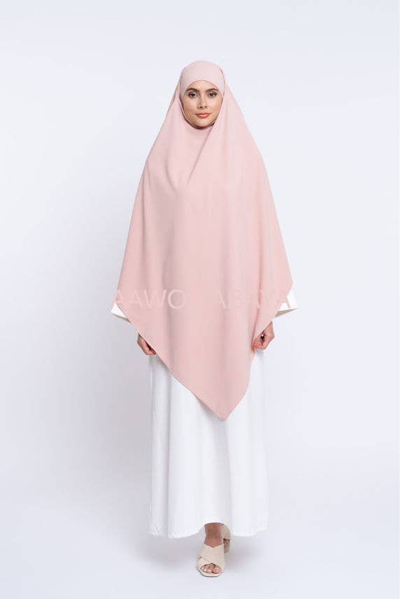 Aawoe Abaya - Vente Hijabs – femme - Khimar Maya Long Pointu - 2143-KH23