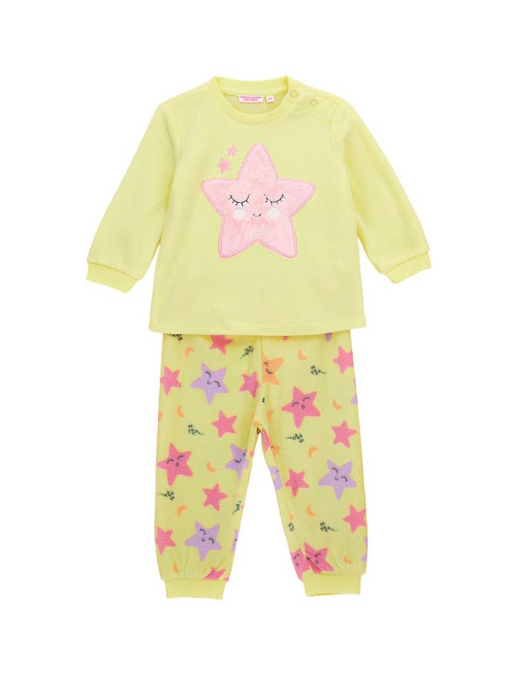 DREAMY STAR FLEECE PAJAMAS for wholesale by Little-Betty