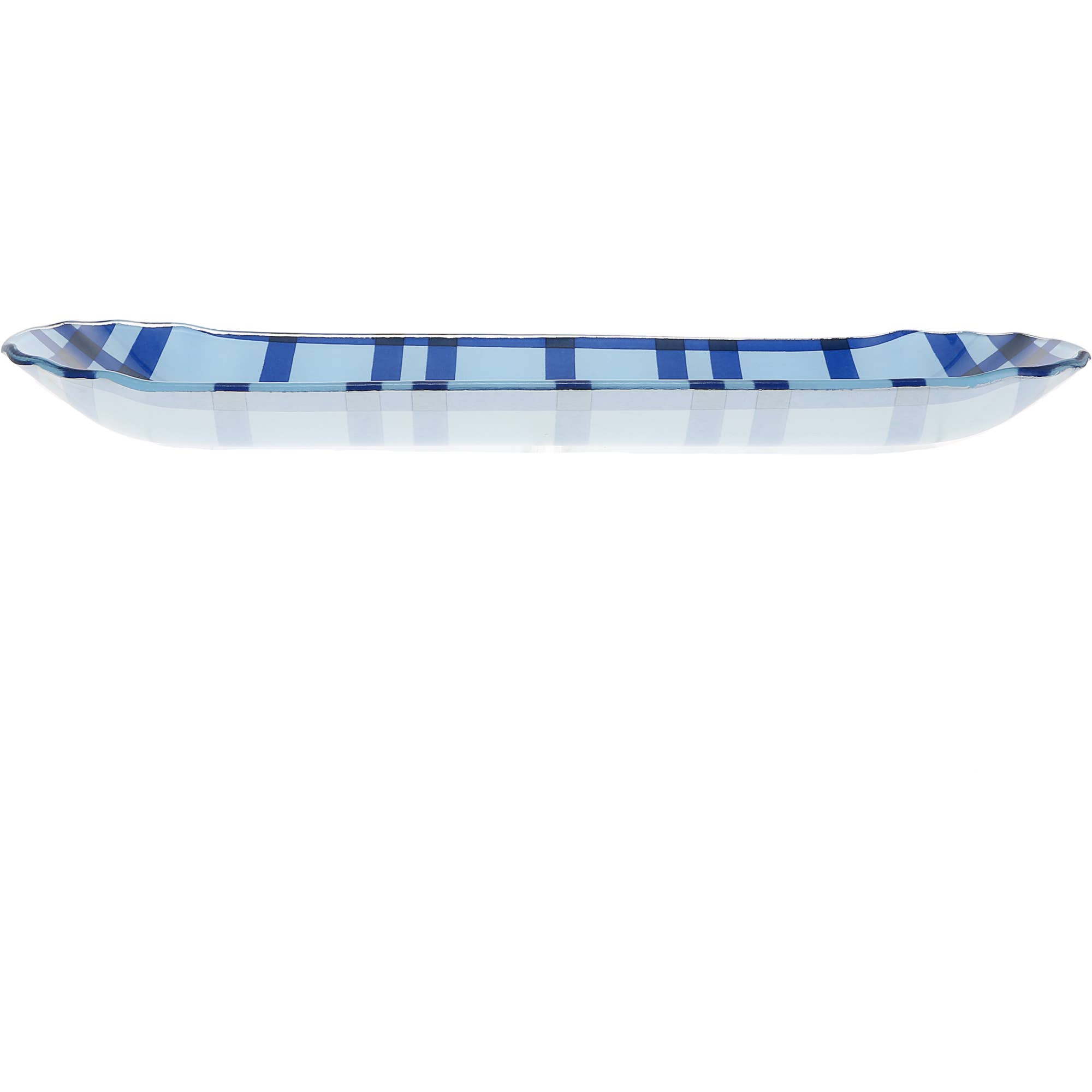 Pavilion - Wholesale Serving Tray - Lemons - 11" Glass Serving Tray with 3 Bowls7