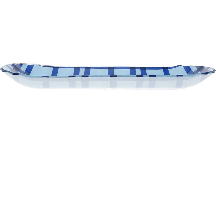 Pavilion - Wholesale Serving Tray - Lemons - 11" Glass Serving Tray with 3 Bowls7