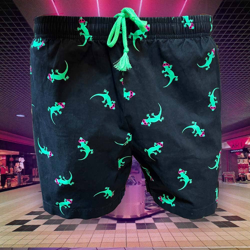 The "Original Gecko" OG Cotton Shorts Black for wholesale on Faire3