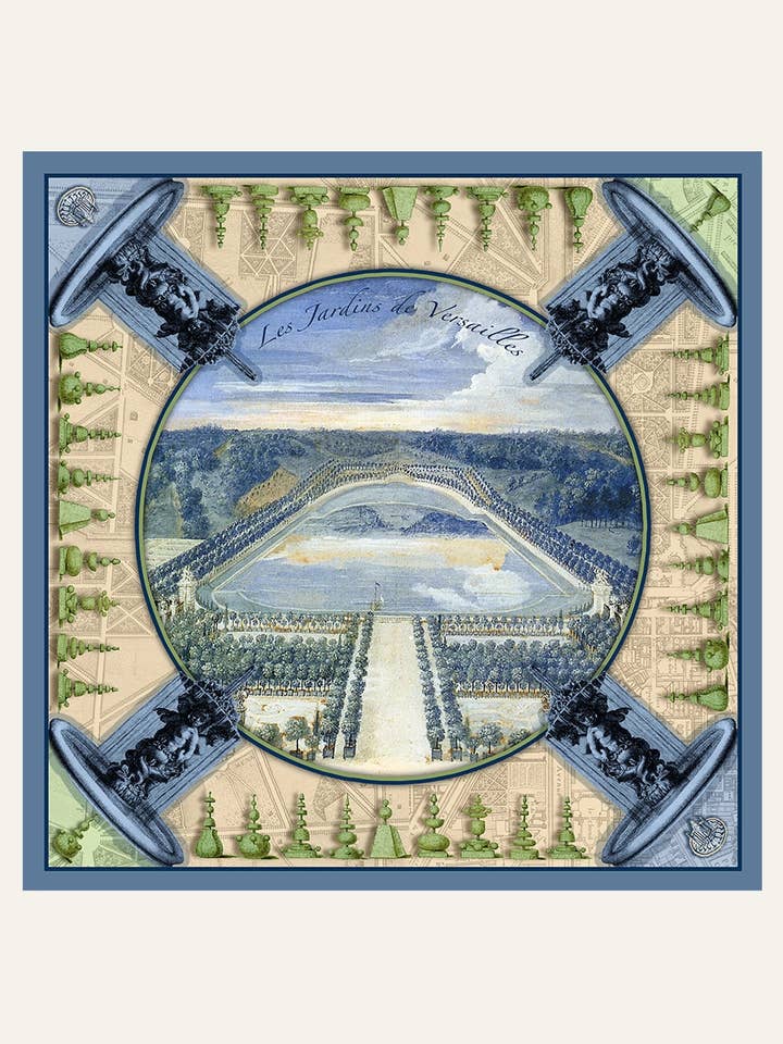 Carré 90 - Versailles - Fontaine pour la vente par Brochier Soieries