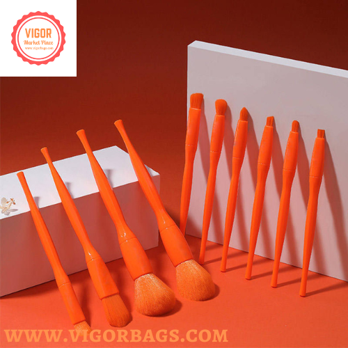 High Quality 10 pcs Candy Color Makeup Brushes Tool Set - MO for wholesale on Faire8