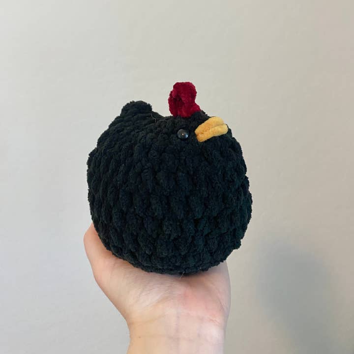 Anh2 LTD - Wholesale Knuffels - Kinderen en baby - Gehaakte knuffel met kip | Haan gehaakt | Knuffeldier