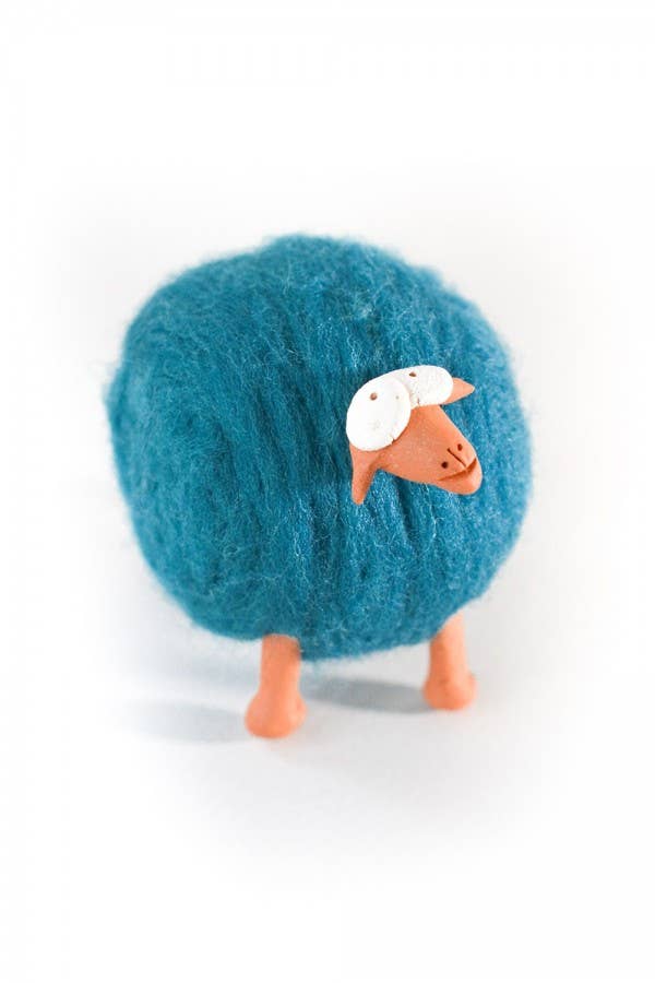 Chicoração – Objeto de mesa decorativo por atacado – Mascote de Boneca de Lã Feita à Mão | Ovelha - várias cores6