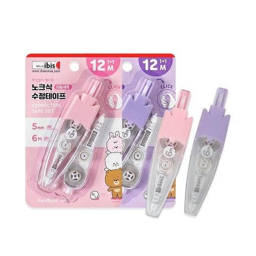 BCZShop - Wholesale Tape - PASTEL KNOCK CORRECTION TAPE