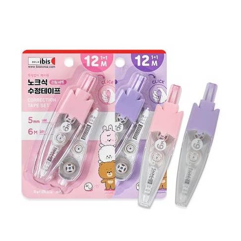 BCZShop - Wholesale Tape - PASTEL KNOCK CORRECTION TAPE0