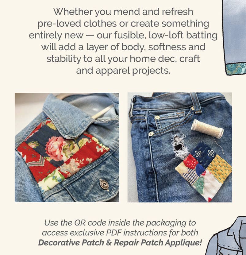 Colonial Patterns, Inc. - Wholesale Fabric - Treasured Threadz® Favorite Fusible Stabilizer7