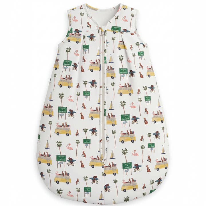 Baby Sleep Sack — Road Trip for wholesale by Mama Luma