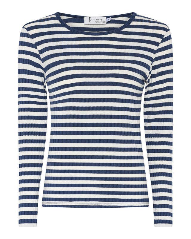 TIF TIFFY - Wholesale T-Shirt - Women's - JanettTT Stripe T-Shirt7