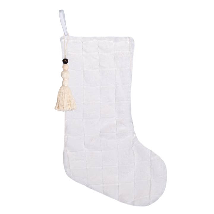 GEXWORLDWIDE - Wholesale Holiday Stocking - New Textured Festive Christmas Stocking2