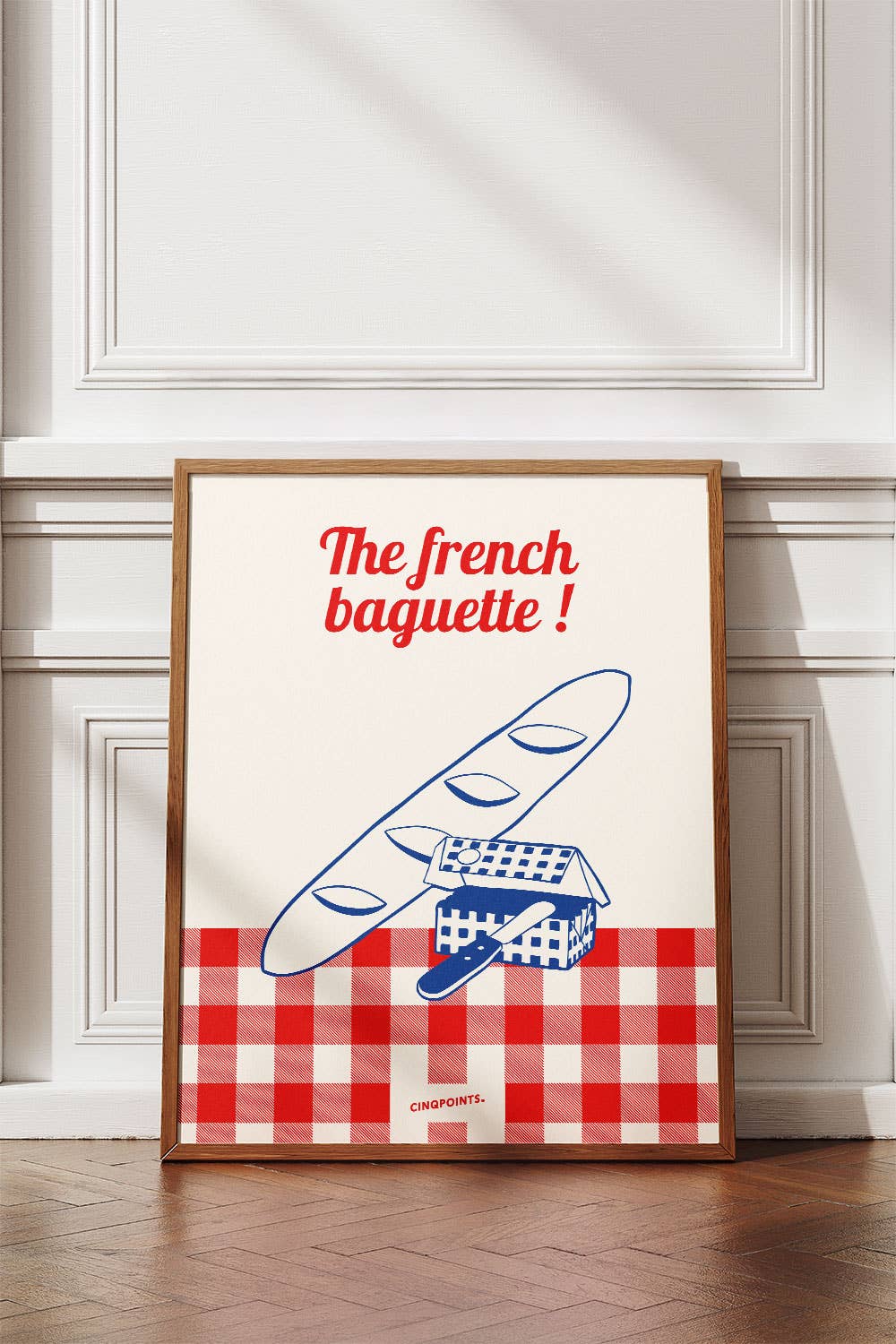 Cinqpoints - Wholesale Poster - Poster French Baguette Valentine's Day Gift Idea1