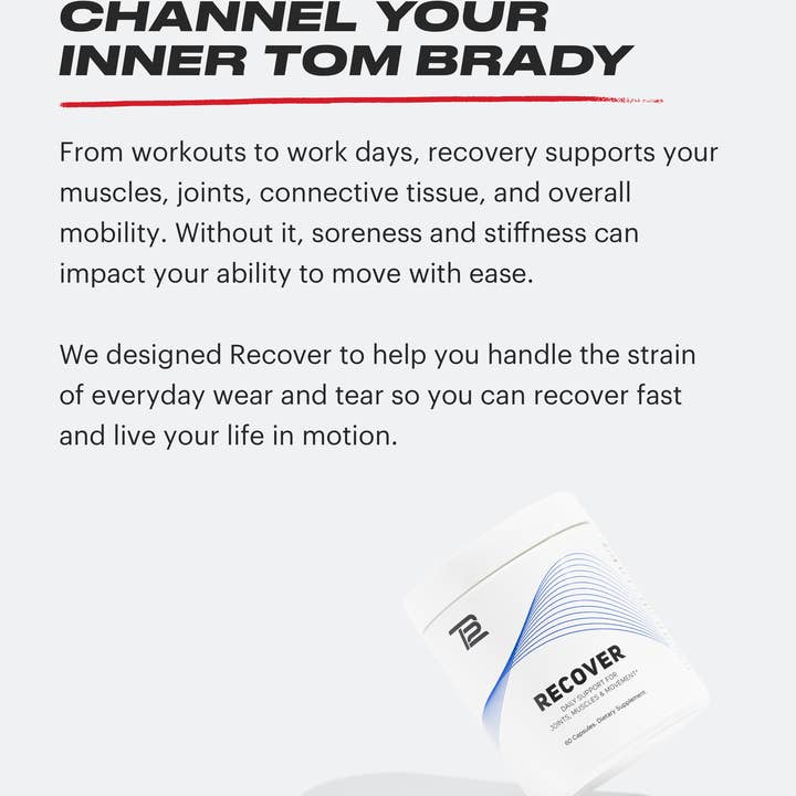 TB12 - Wholesale Oral Supplement/Vitamin - TB12 Recover