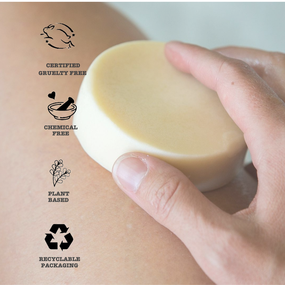 Spinster Sisters Co. / Old Salt Grooming Supply - Wholesale Body Balm/Butter - Body Butter Lotion Bar w/ Fair Trade Cocoa & Shea Butter3