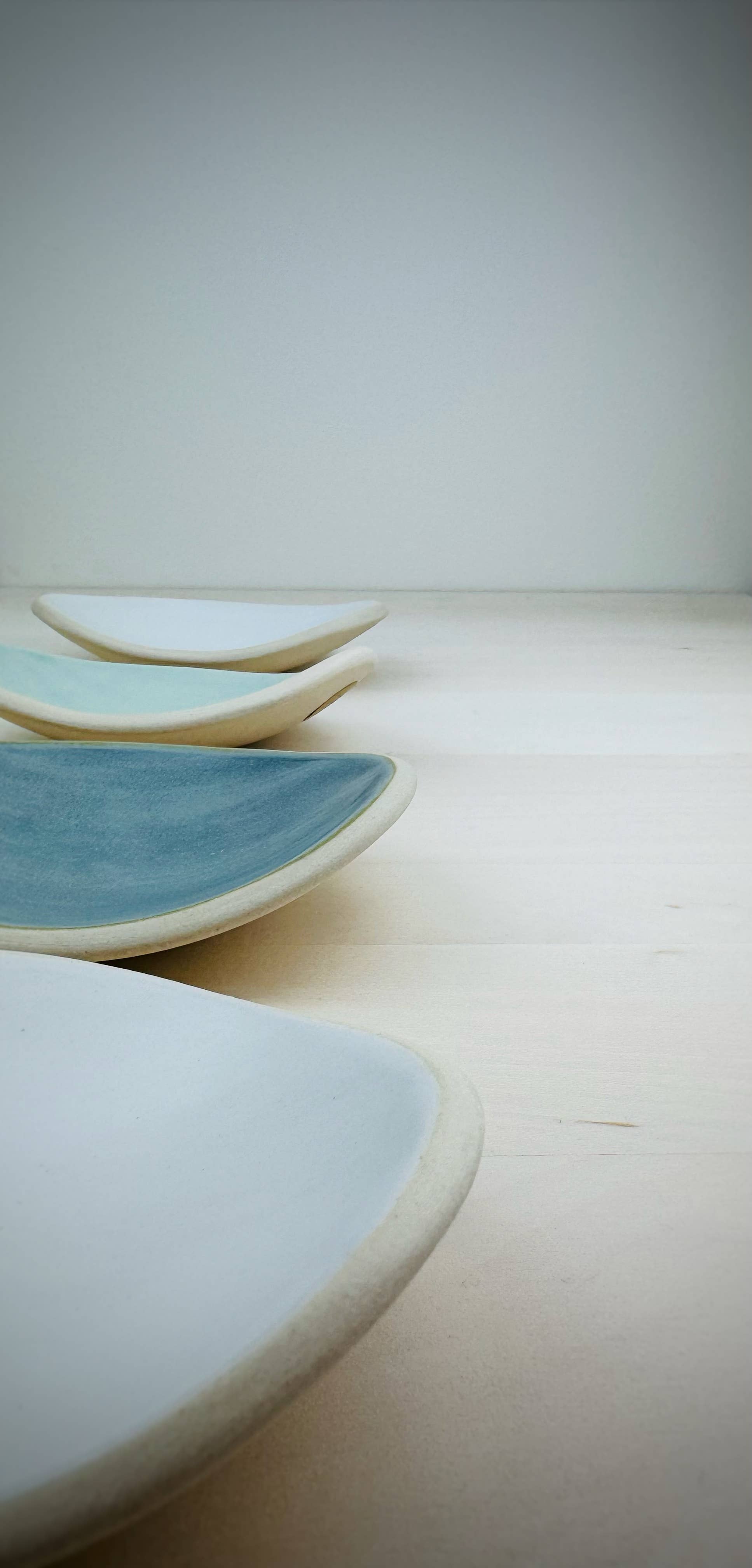 Wishbone Pottery - Wholesale Decorative Plate/Dish/Bowl - Little Pebble Dish | White Stoneware Clay6