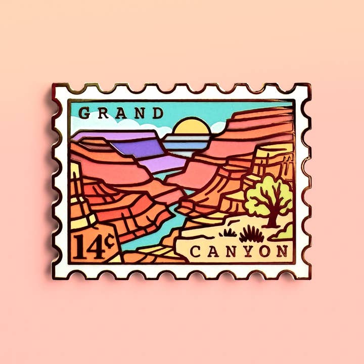 Pin de esmalte del Gran Cañón para venta al por mayor de Joy Addict