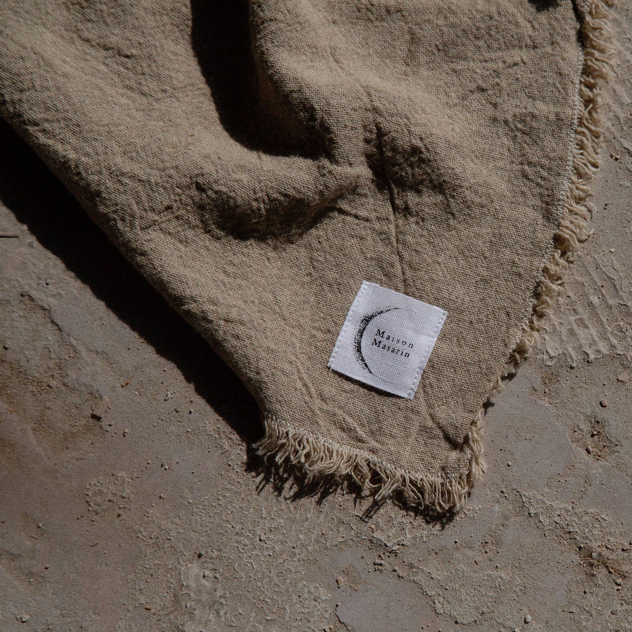 Maison Masarin – Toalha de mesa por atacado – Toalha de mesa francesa de linho cru, xadrez ou cortina - primavera verão18