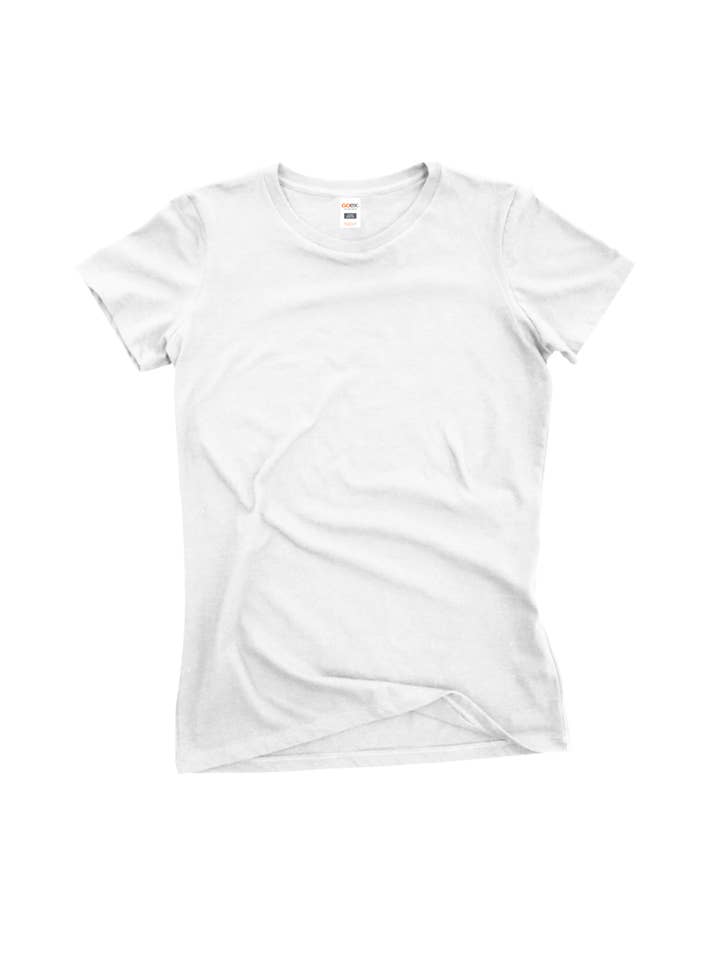 GOEX Apparel - Wholesale T-Shirt - Women's - Ladies Premium Cotton Tee0