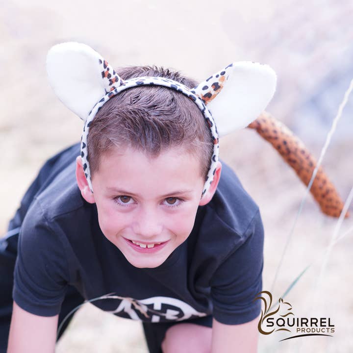 Cheetah Ears And Tail Set for wholesale by Frustration Free Solutions