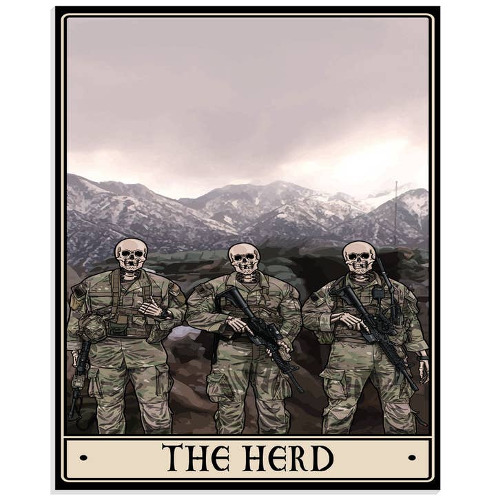 Hjorden Akryltryk for engroshandel hos Platoon Daddy LLC