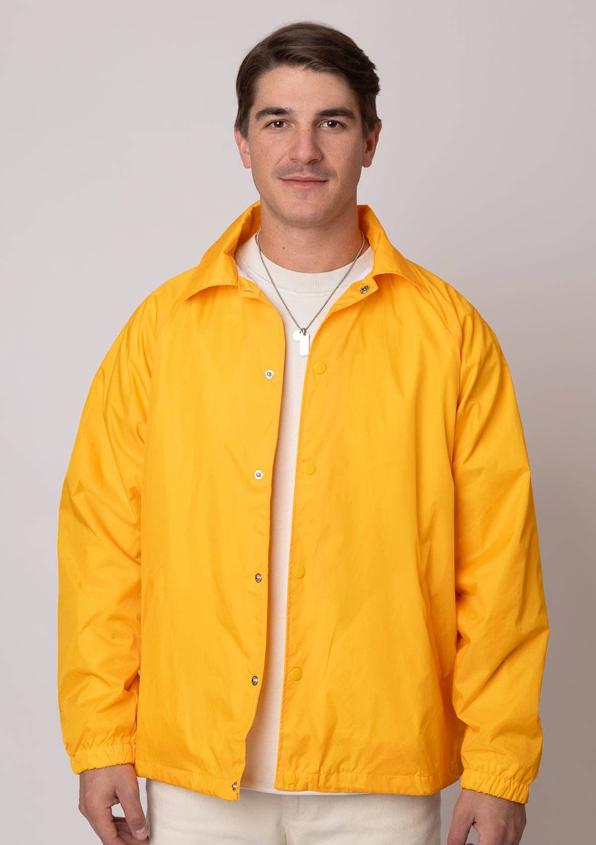 Vos Sports Inc. - Wholesale Jacket - Unisex - 3203 100% Taffeta Nylon Water Resistant Coach Jacket3