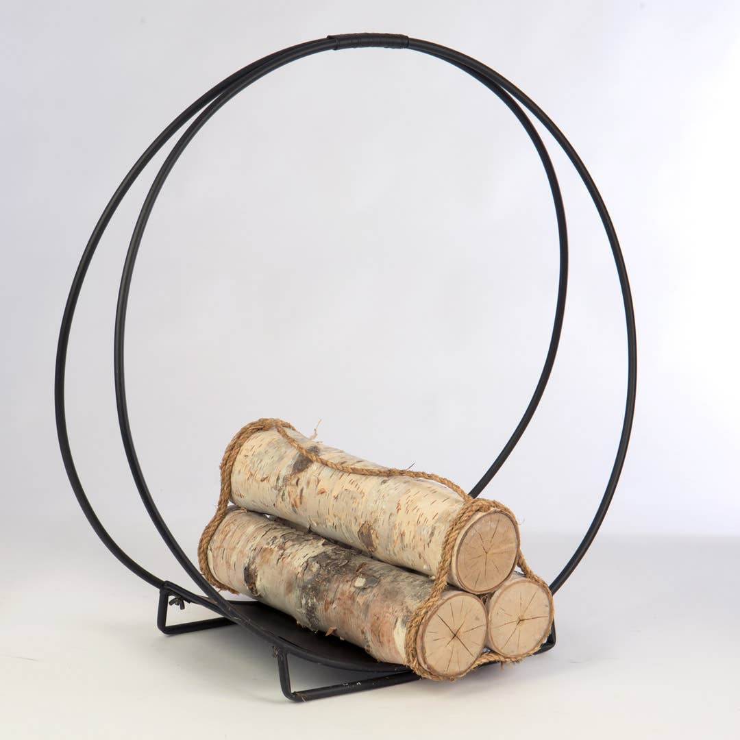 Willow Group - Wholesale Fire Pit - Round Metal Log Holder1