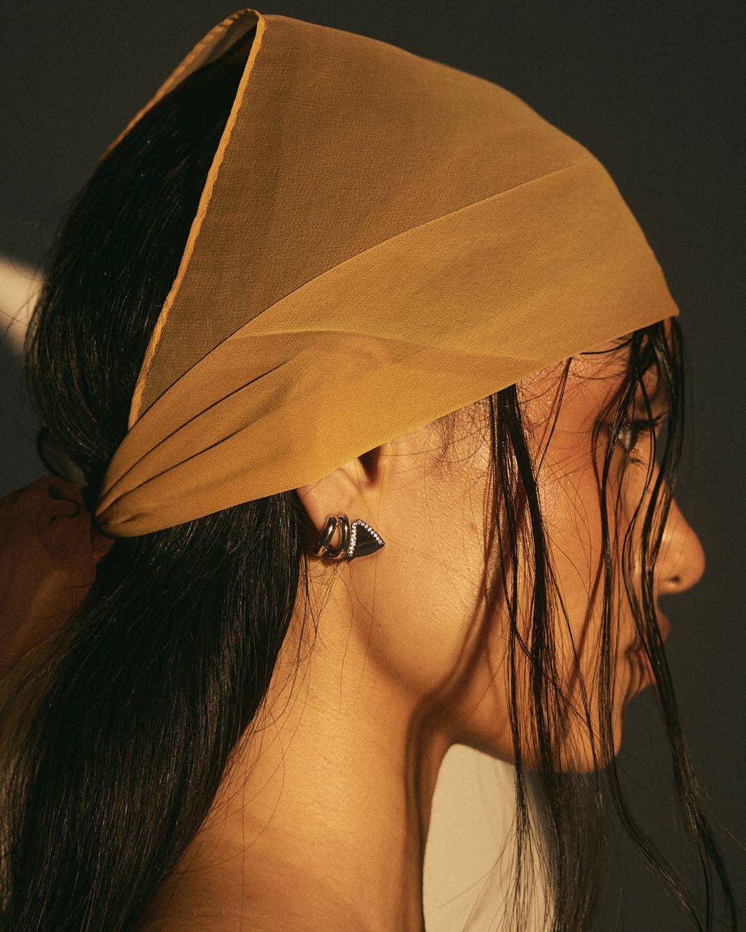 Luv AJ - Wholesale Stud/Post Earrings - The Pave Shield Studs2