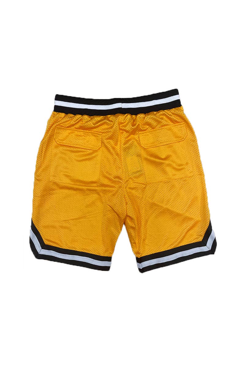 WEIV - Wholesale Athletic Shorts - Men's - Mesh Solid Striped Waist Basketball Shorts1