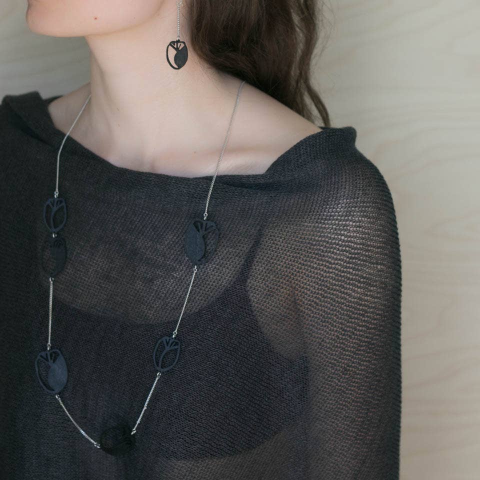 Valona - Wholesale Pendant/Charm Necklace - Tulip chain5