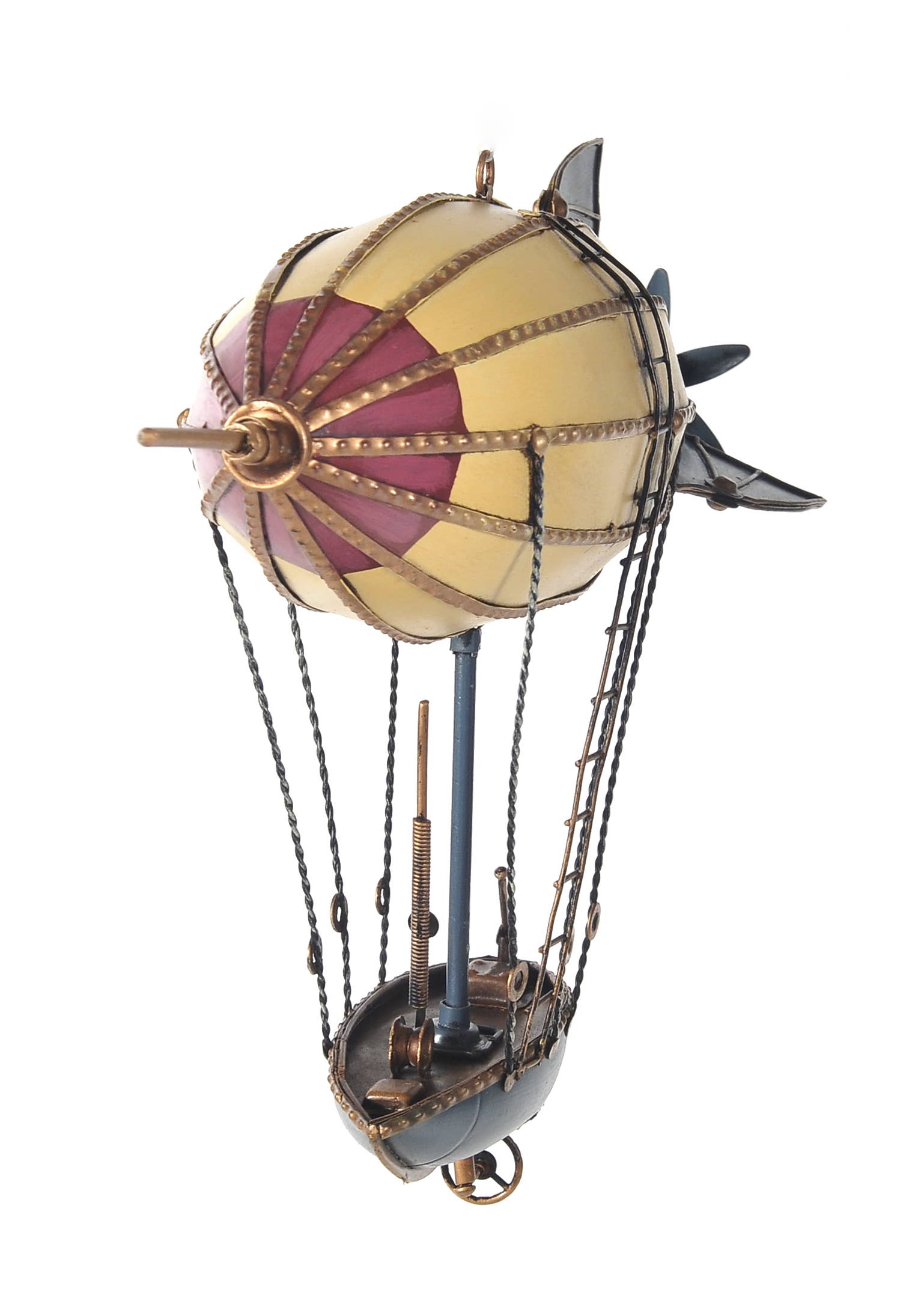 HomeRoots - Wholesale Decorative Tabletop Object - Steampunk Airship Metal Model3