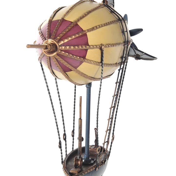 HomeRoots - Wholesale Decorative Tabletop Object - Steampunk Airship Metal Model3