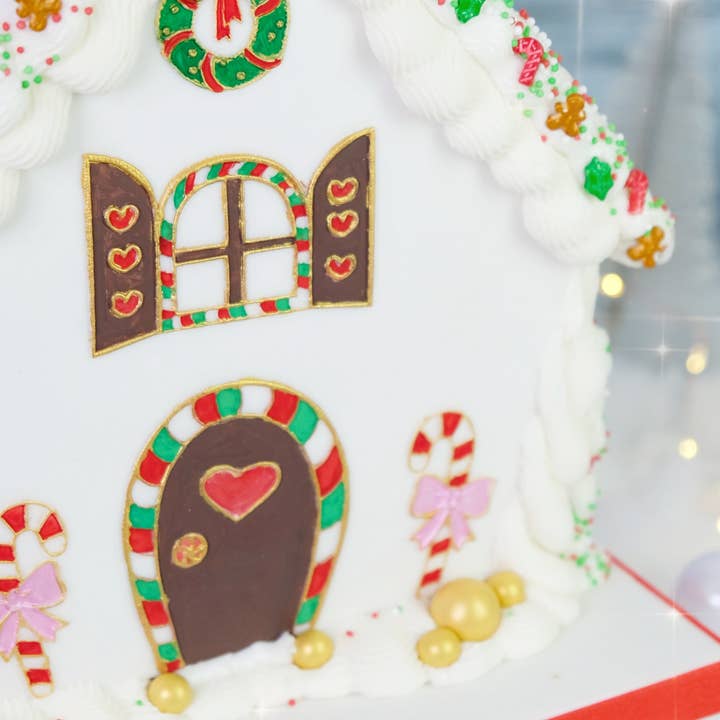 Sweet-Stamp – wholesale Tårtdekorationskit – Outboss - Stor pepparkakshusmall & stämpel
