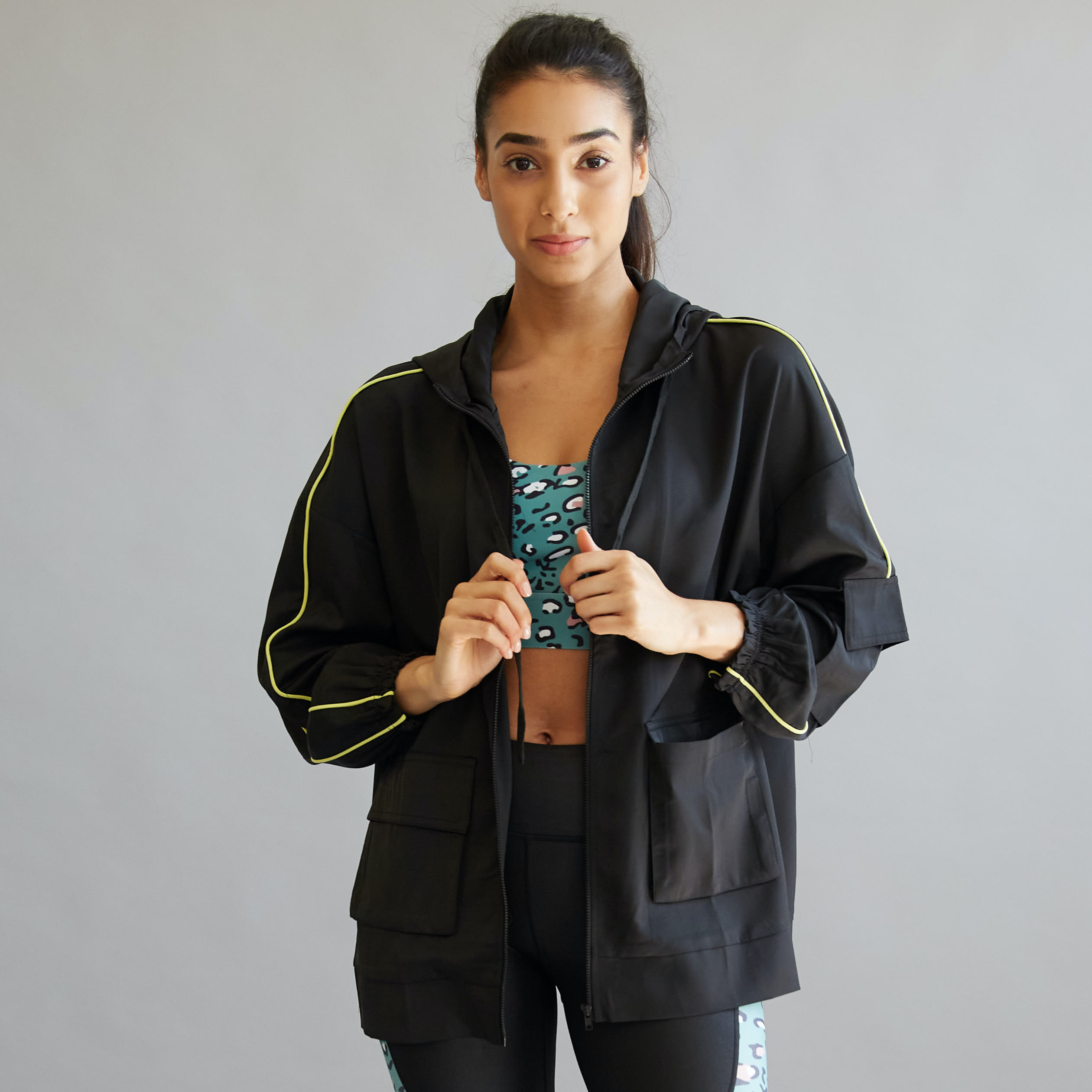 Black Rain Jacket for wholesale on Faire3