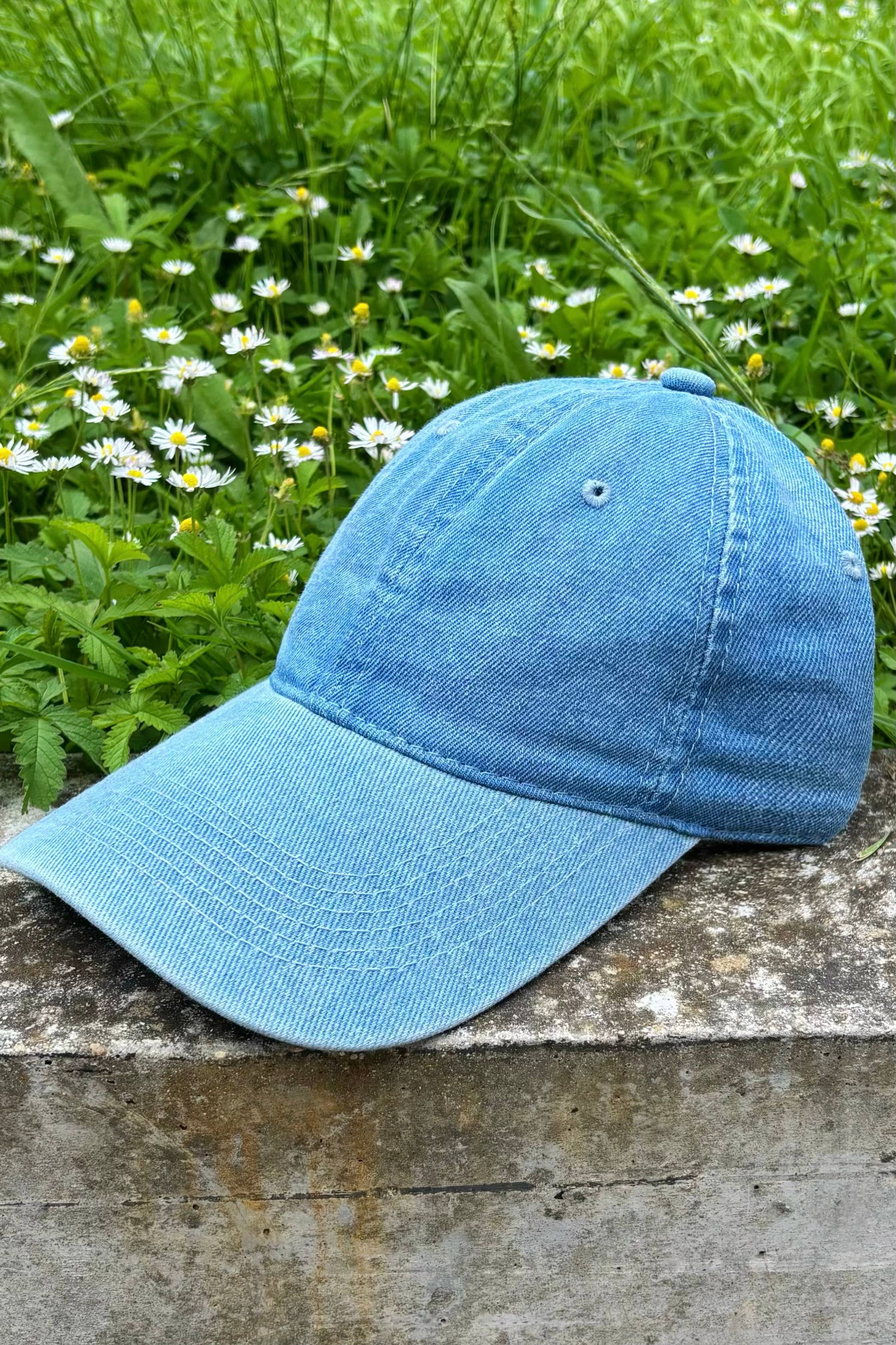 BYREN | ÉLINE L'ATELIER – Engroshandel Baseballkasket - Dame – MJ10 denim kasket1