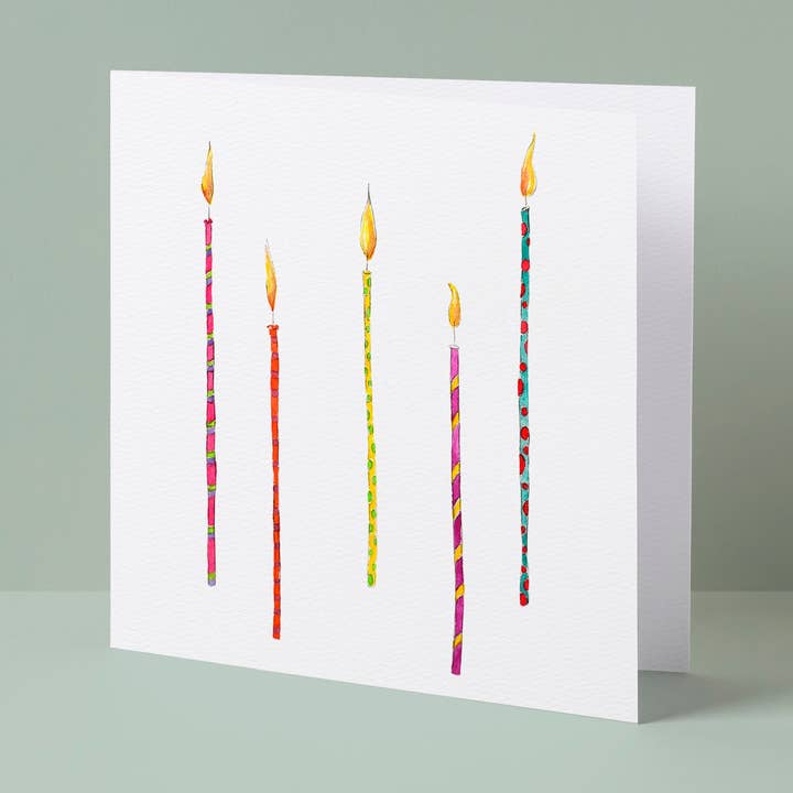 The Gnat - Wholesale Birthday Card - Birthday Candles teeny card0