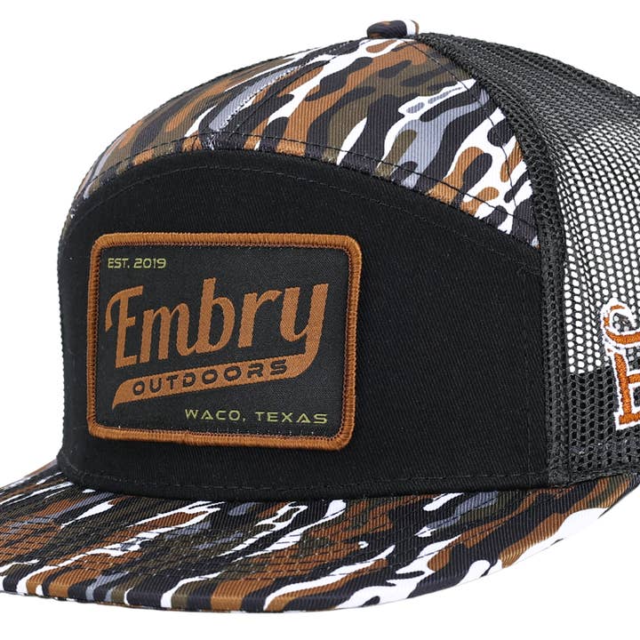 Ranch 7-Panel "Retro" - Black for wholesale by Embry Outdoors