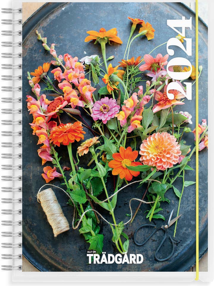 Calendar 2024 All about Garden for wholesale by Burde Publishing AB