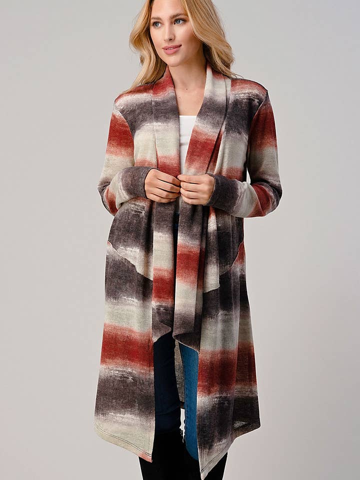 long sleeves fall cardigan - 10491 for wholesale by Follow Me Apparel