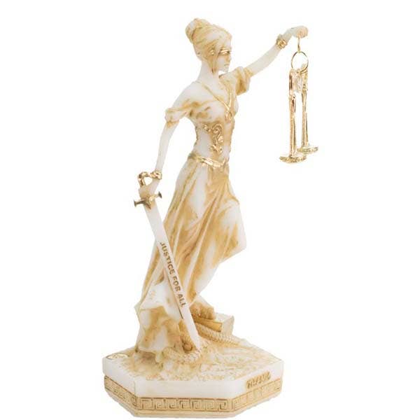 Art Culture Deco - Wholesale Decorative Figurine - Themis Statue 'Justice For All' Sculpture Office Gift 25 cm 1