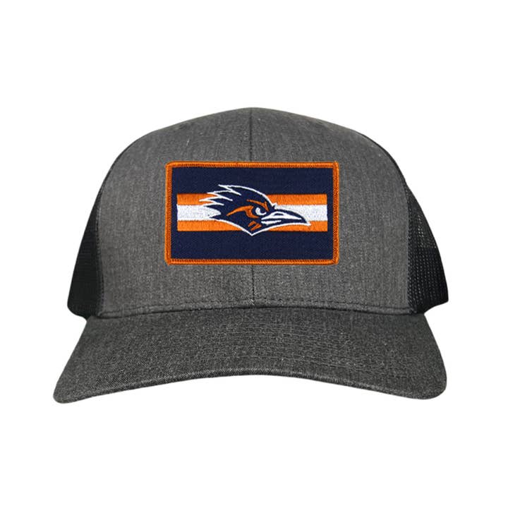 Last Stand Hats, LLC - Wholesale Baseball Cap - Unisex - UTSA Rectangle Stripe Roadrunner / Hats / 153 / UTSA0073