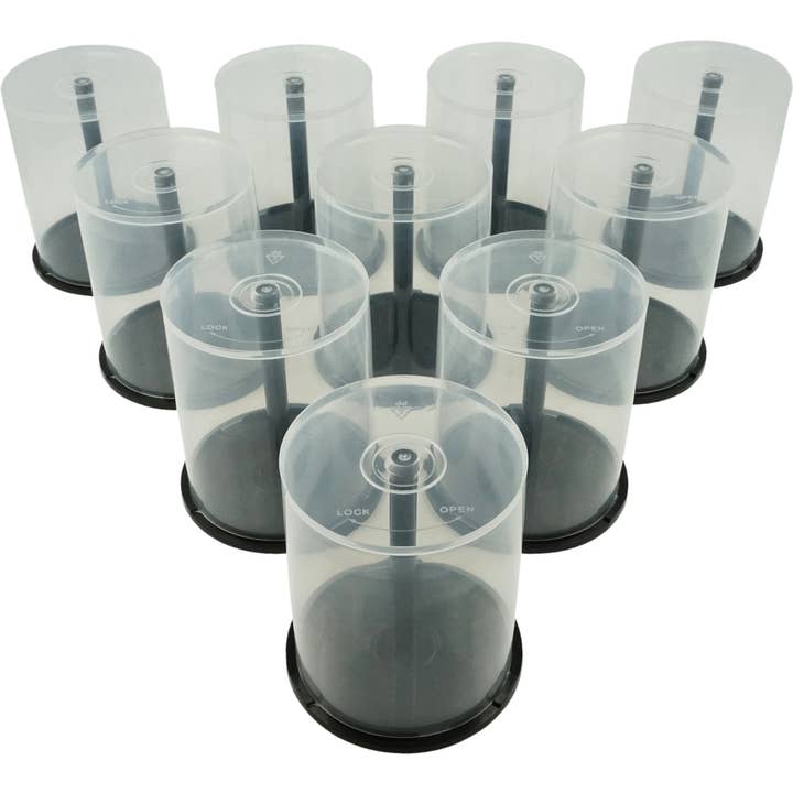 Square Deal Recordings & Supplies - Wholesale Cake Stand - CD Bee Hive / Cake Box - 100 Disc Capacity - 5.53" x 6.5"
