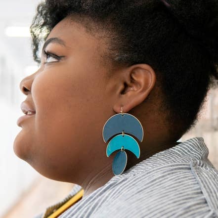 Fair Anita - Vendita all'ingrosso Orecchini pendenti - Orecchini Phase Moon3