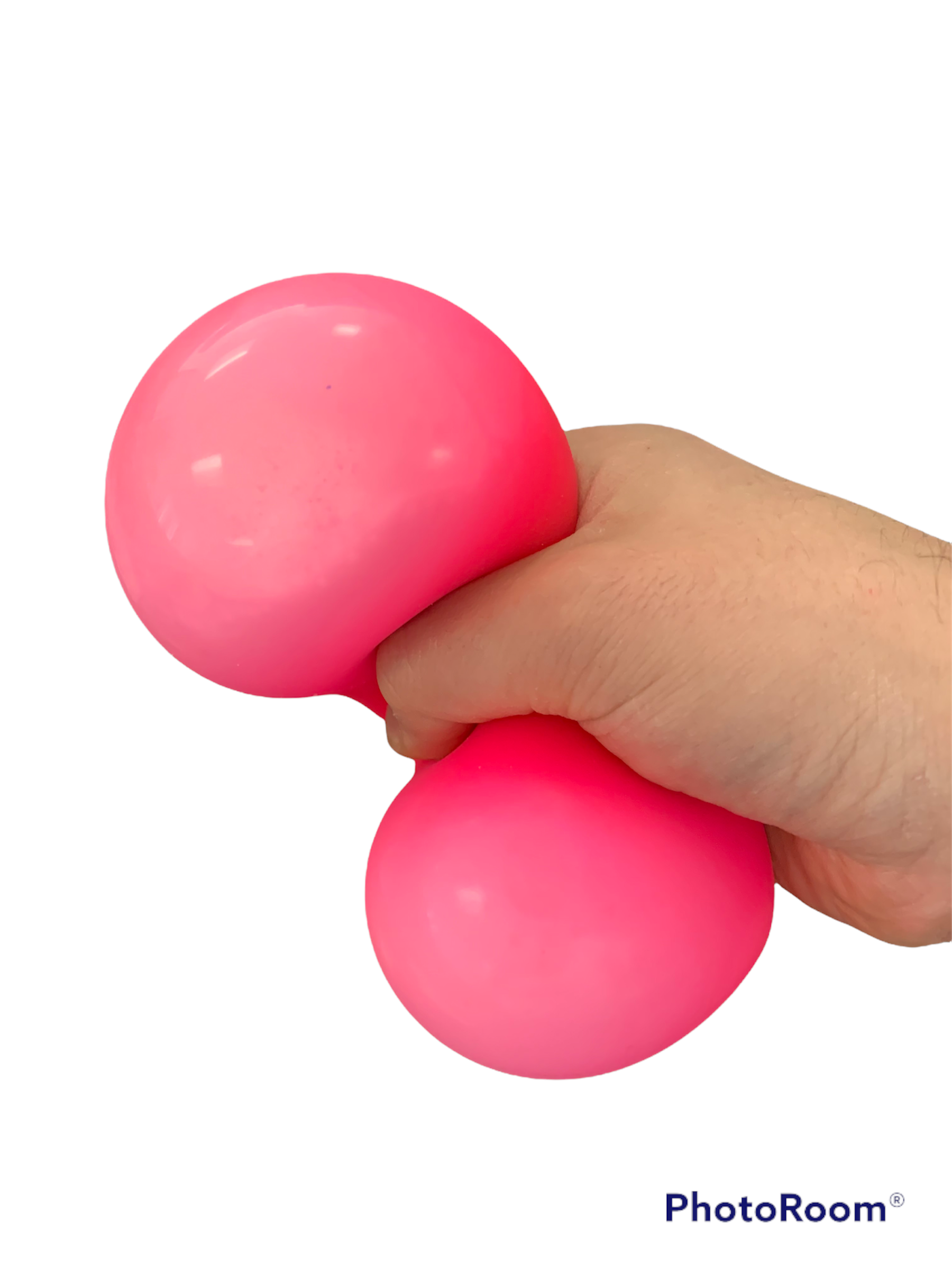 Handee Products (HPC) - Vente Balle/pâte antistress - Boule de pâte néon de 3,5 po - Boîte - 6 couleurs assorties1