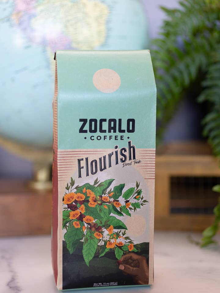 Flourish Coffee Blend 5 lb Bags for wholesale by Zocalo Coffee