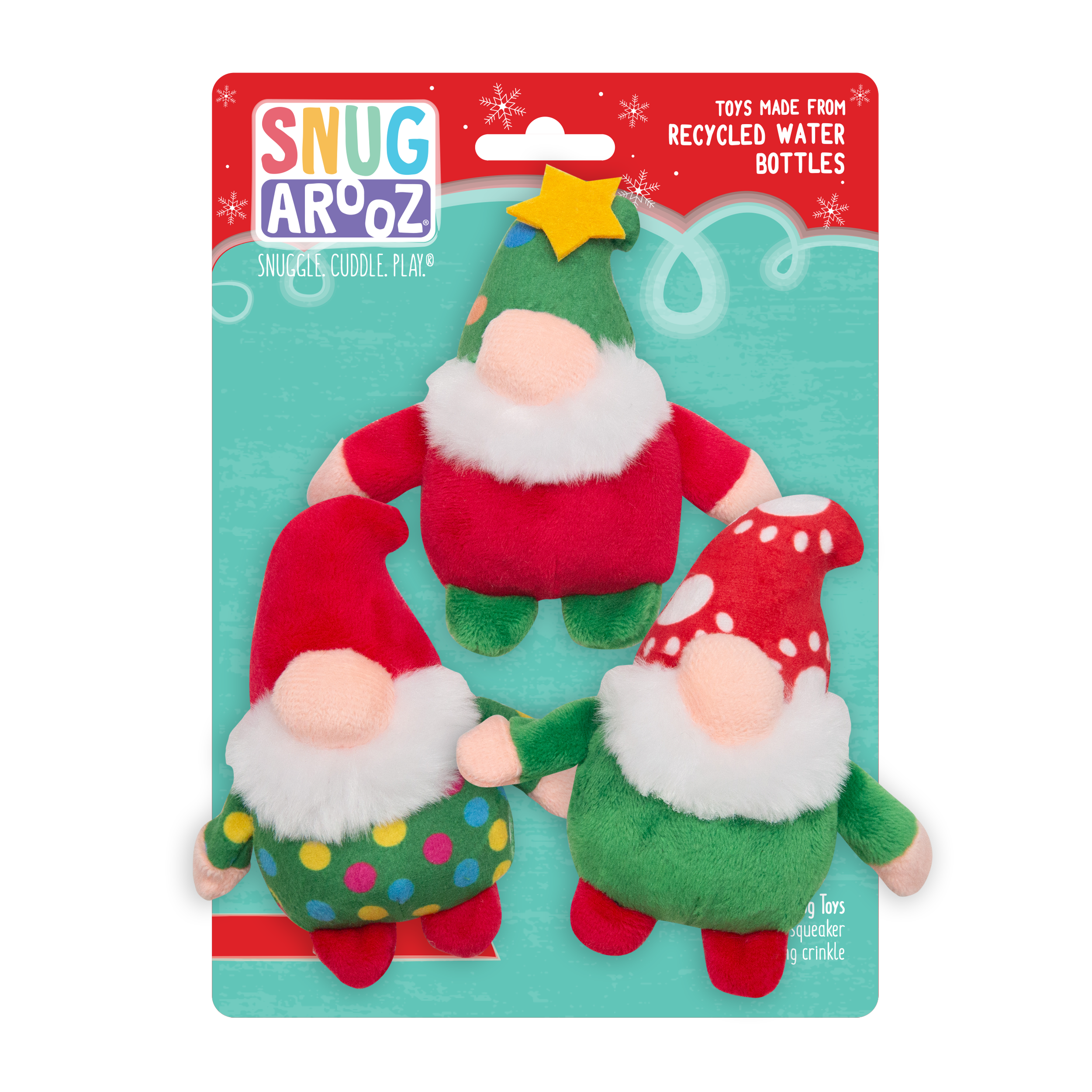 SnugArooz – Engroshandel Tøjdyr - Hund – Gnomies 3-pak0