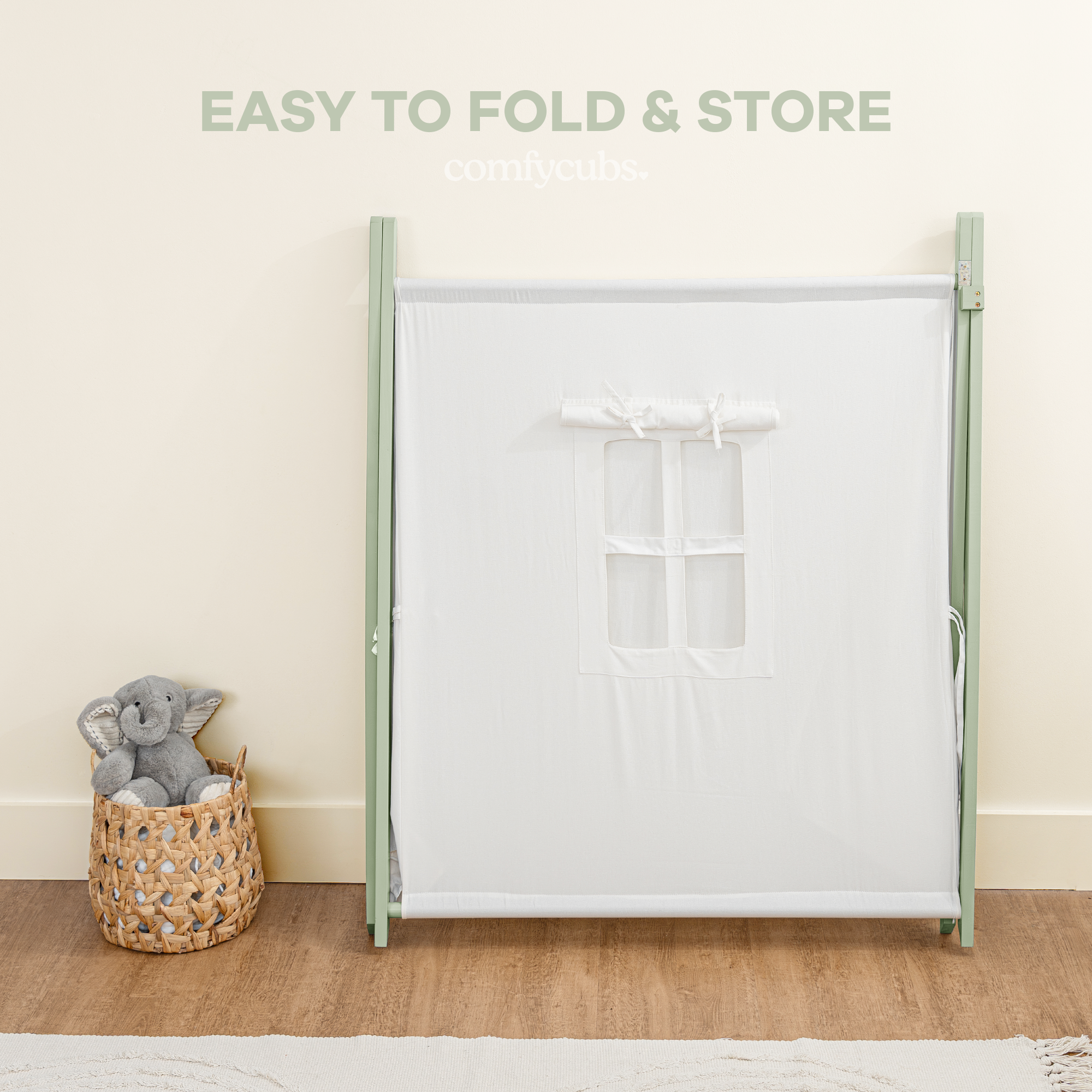 Comfy Cubs – wholesale Tält - Barn – Barnens lektält, inomhus lektält i canvas av Comfy Cubs16