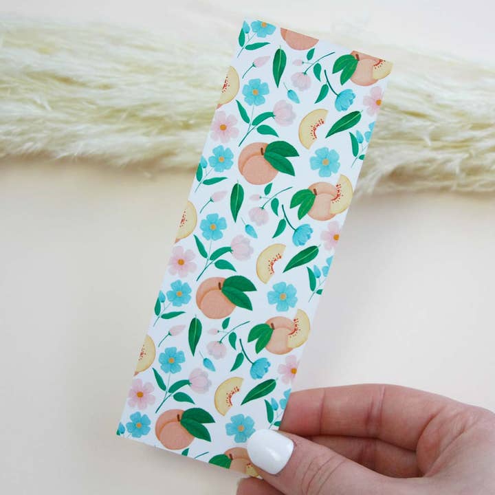 Peach Blossom Bookmark for wholesale by paigesillustrations