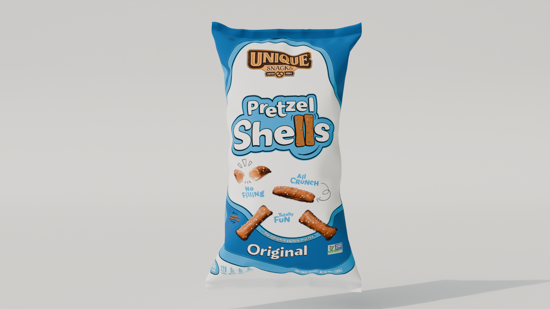 Unique Snacks - Wholesale Pretzels - 24 - 10oz Shells2