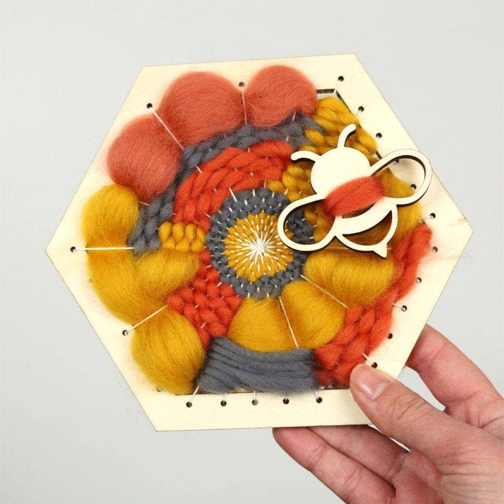 Wool Couture Company - Vendita all'ingrosso Kit per lavoretti fai da te - Kit Telaio da Tessitura a Nido d'Ape3