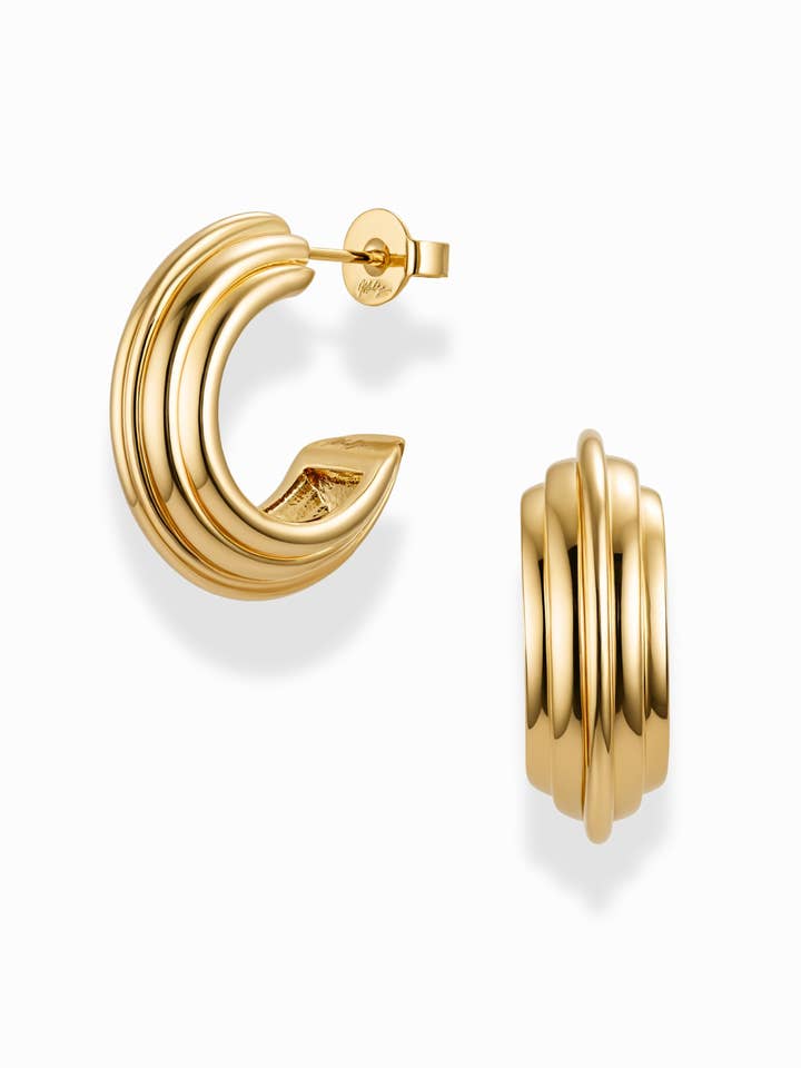 Whitney Hoops för wholesale av Mod + Jo